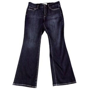 BKE Payton Jeans Women 33x32 Dark Wash Bootcut Midrise Stretch